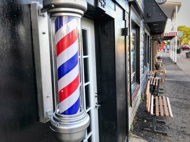 理发店招牌图片下载