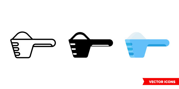 3款洗衣粉图标孤立向量符号符号图片下载