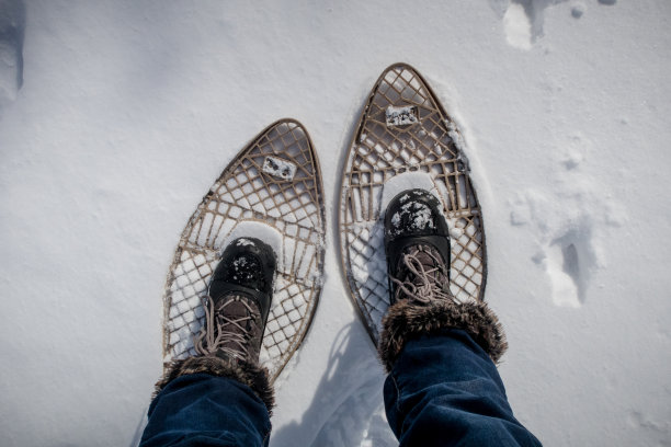 Flatlay雪鞋图片下载