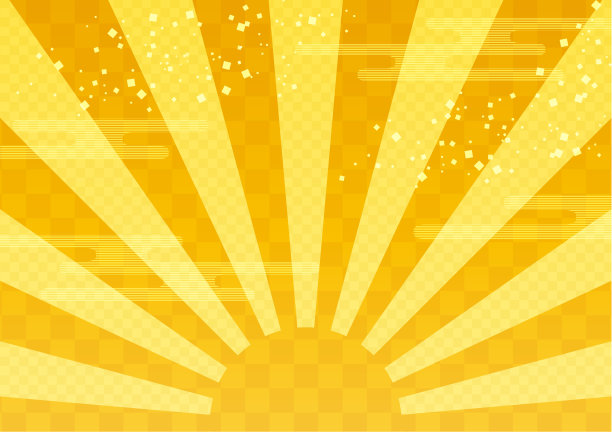 第一张日出背景图图片下载