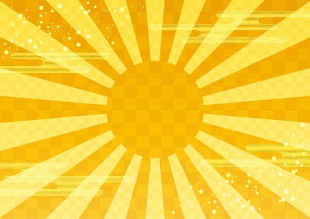 第一张日出背景图图片下载