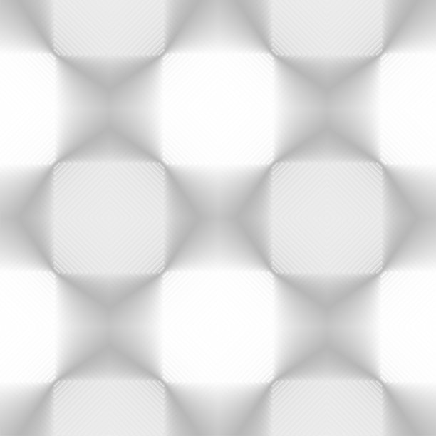 黑白无缝3d矢量壁纸背景。图片下载