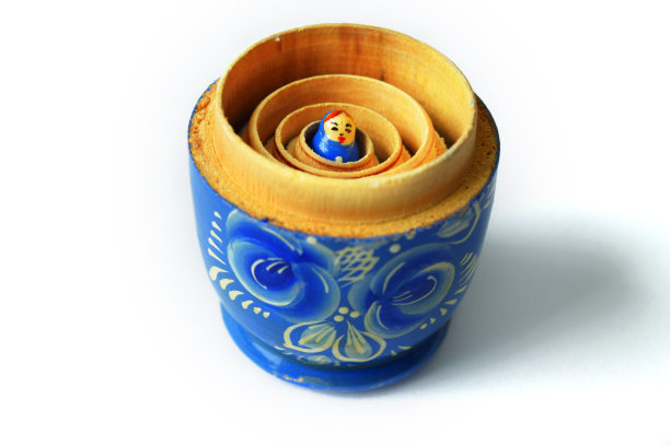 俄罗斯娃娃互相叠在一起图片下载