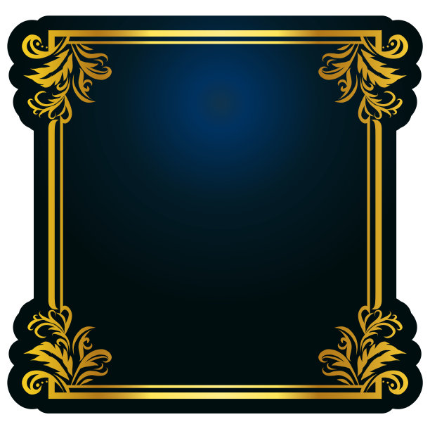 复古边框装饰线条图片下载