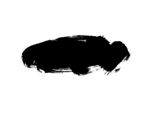 矢量黑漆，笔墨笔触。肮脏的设计元素，框或文本背景。图片下载