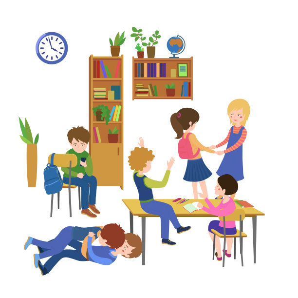 学校类行为图片下载