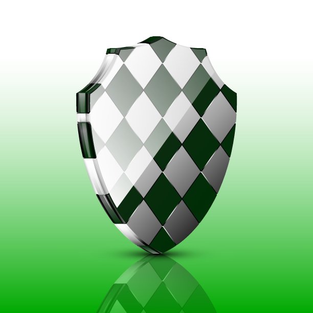 图像抽象的盾牌。图片下载