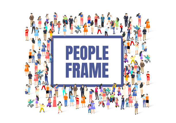 一群人和他们的家人一起散步和放松图片下载