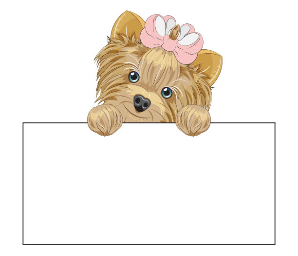 约克郡犬架图片下载