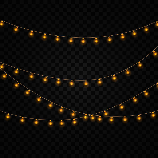 圣诞灯灯图片下载