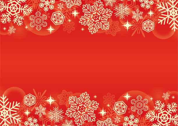 雪花背景说明图片下载