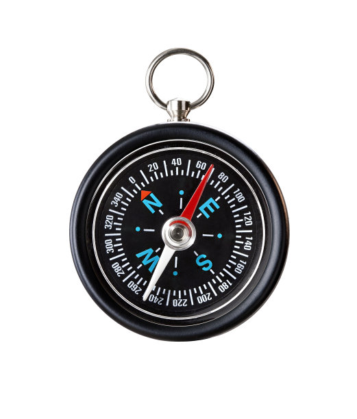 指南针孤立在白色背景上图片下载