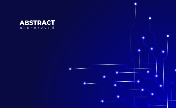 电路板背景数字科技底图矢量素材图片下载