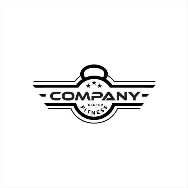 健身标志，健身房标志，交叉健康标志，女性健身图片下载