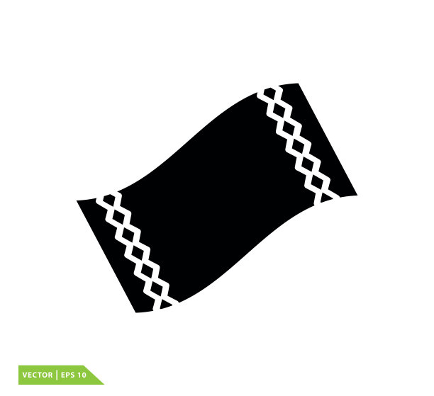 毛巾图标矢量标志设计模板图片下载