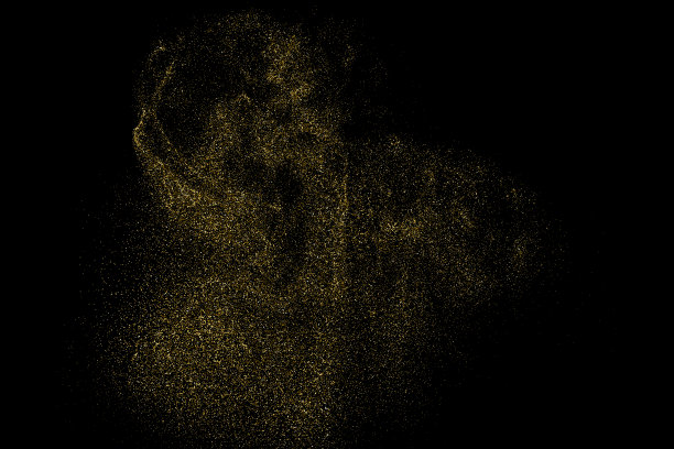 金色闪光纹理向量。图片下载