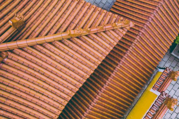 中国江西省南昌市万寿宫的庙宇建筑群图片下载