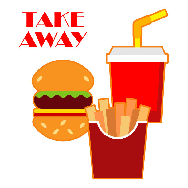 带走。食品交付。图片下载