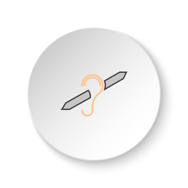 圆形按钮为网页图标，试听标志。按钮横幅圆形，徽章界面的应用说明图片下载