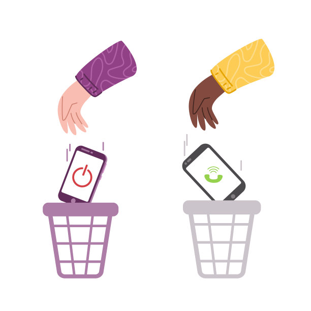 数字和网络排毒的概念图片下载