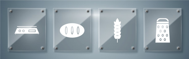 将磨碎的谷物与大米、小麦、玉米、燕麦混合图片下载