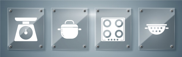 设置厨房滤锅、煤气炉、炒菜锅等图片下载