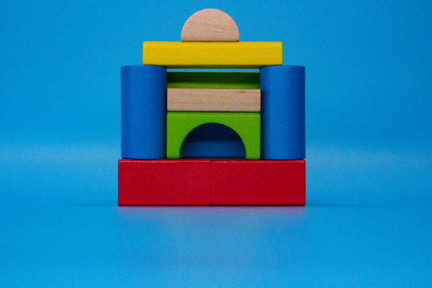 色彩斑斓的块结构图片下载