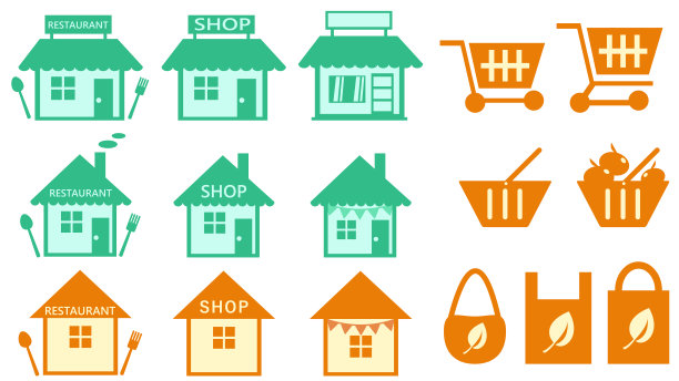 商店相关图标集图片下载