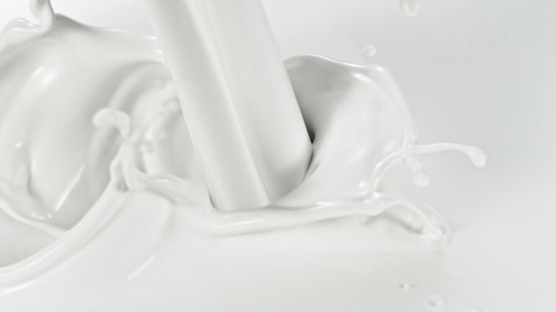 牛奶溅，微距镜头图片下载