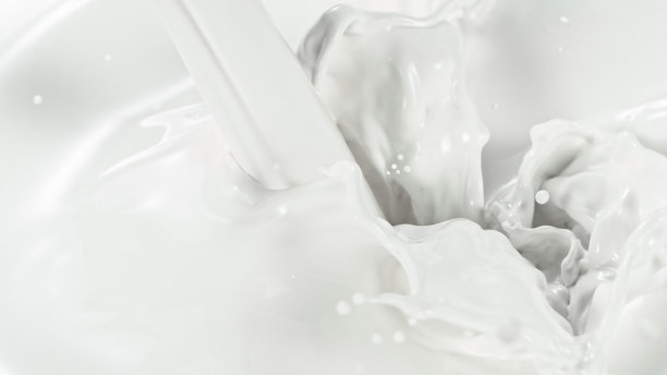 牛奶溅，微距镜头图片下载