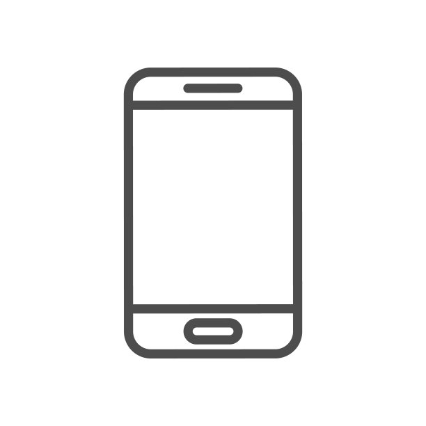 智能手机。平的图标。矢量插图。图片下载