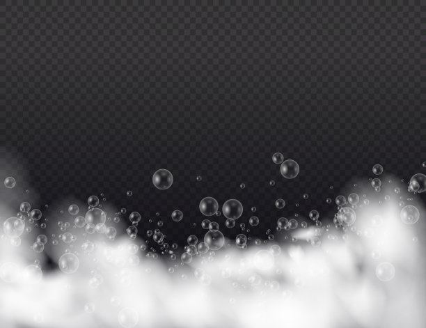 沐浴液泡沫。图片下载