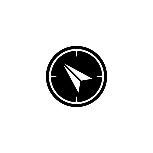 指南针图标矢量图形图片下载