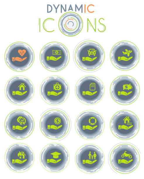 保险手动态图标图片下载