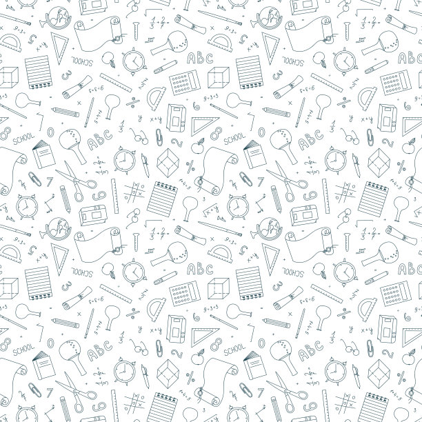 回到学校的无缝模式。图片下载