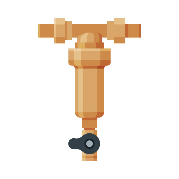 供水和净化，特殊的现代技术矢量插图在白色的背景图片下载