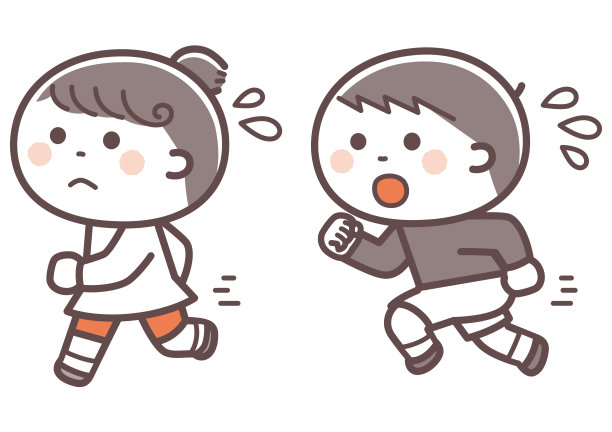 疏散演习/不该做的事情/不耐烦地奔跑/两种颜色图片下载