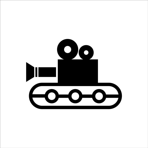 相机标识图形线条现代抽象图片下载