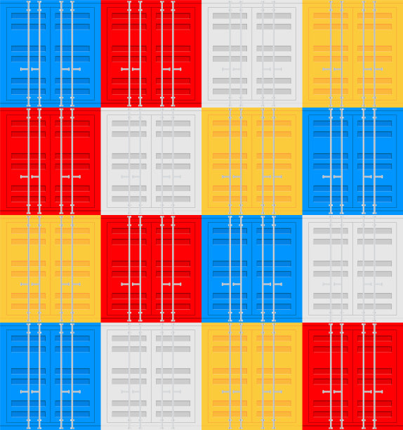 集海运货物集装箱二十、四十箱图片下载