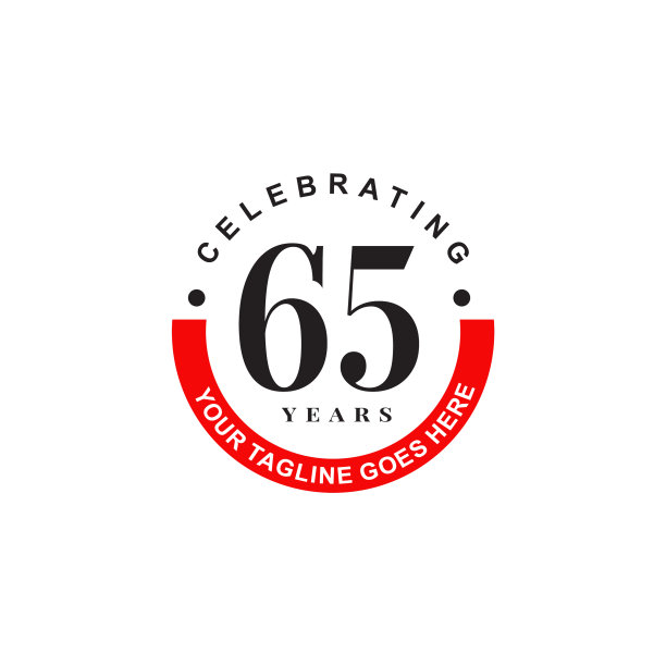 65周年庆典会徽会徽图片下载