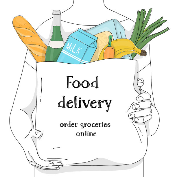 有人从超市买了一个纸袋图片下载