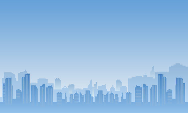 一个美丽的城市早晨图片下载