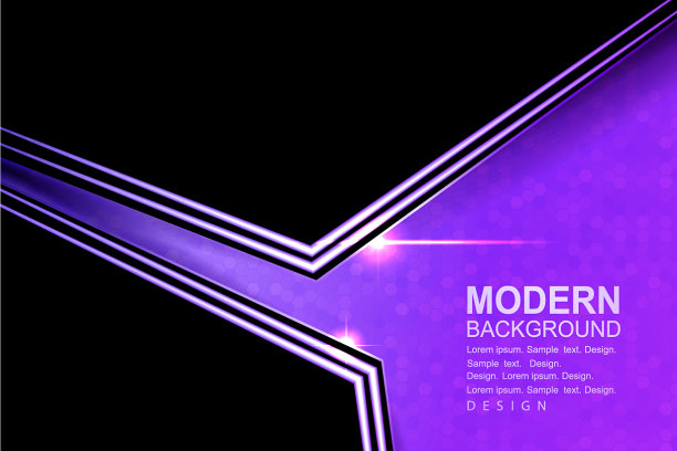 紫罗兰纹理设计与马赛克黑色框架图片下载