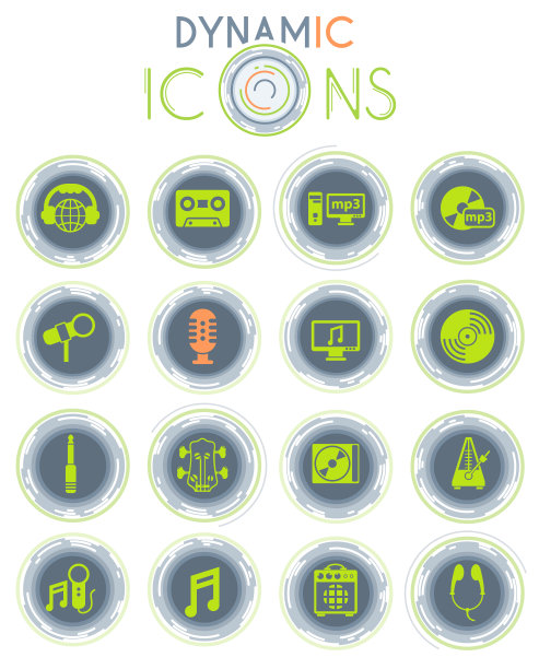 音乐动态图标图片下载