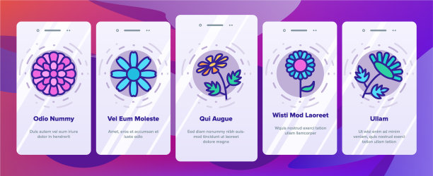 菊花上的图标设置图片下载