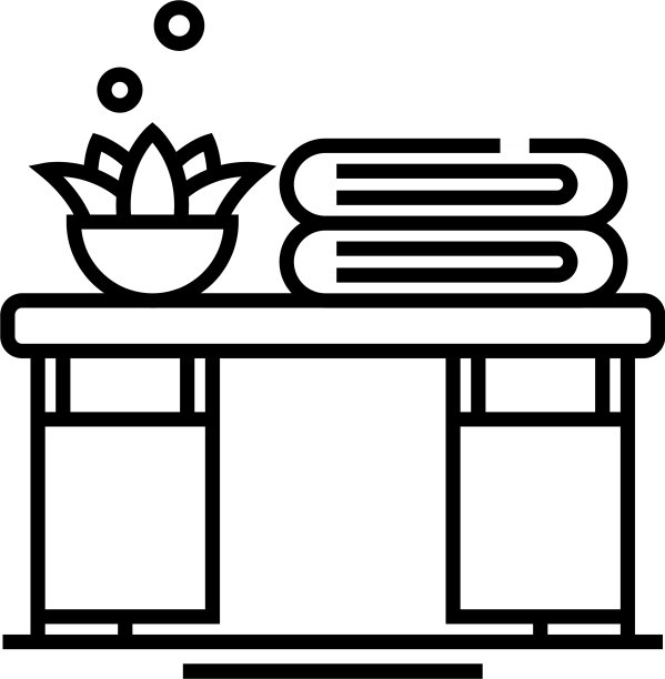 客厅线条图标概念标志轮廓图片下载