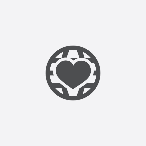 爱心地球图标图片下载