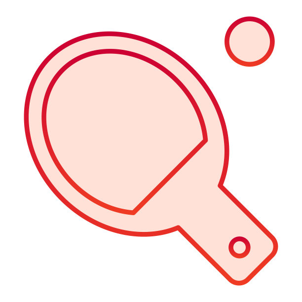 乒乓球平图标乒乓图片下载