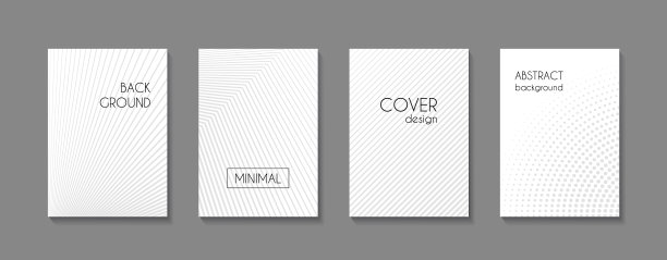 抽象最小业务模板白色条纹图片下载