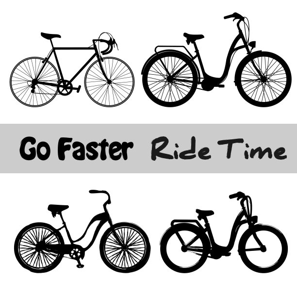 设置自行车隔离在白色图片下载